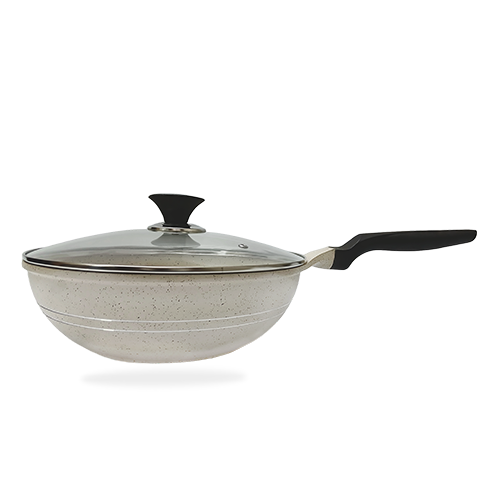 Sonex Eden Wok 26cm (Black & White) - Image 3